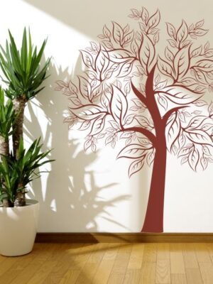 3779.jpg Vinilo decorativo arbol con hojas 2