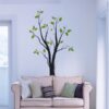 Vinilo decorativo arbol zen con hojas
