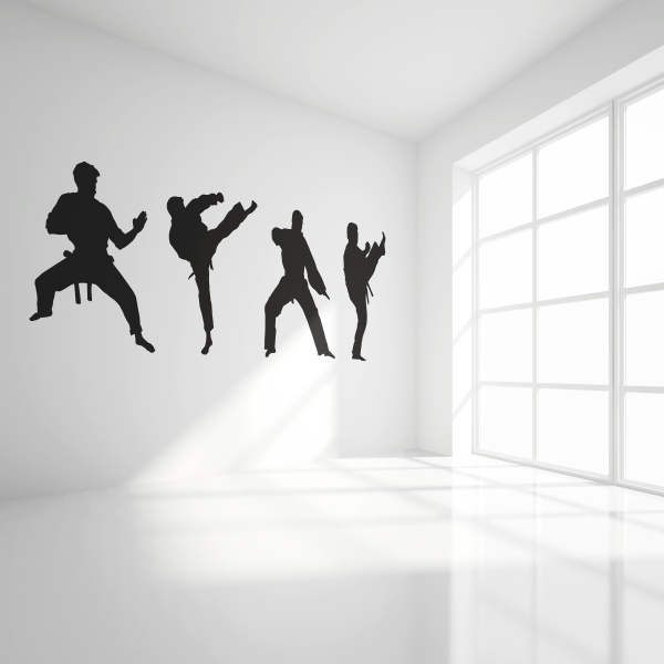Vinilo decorativo artes marciales