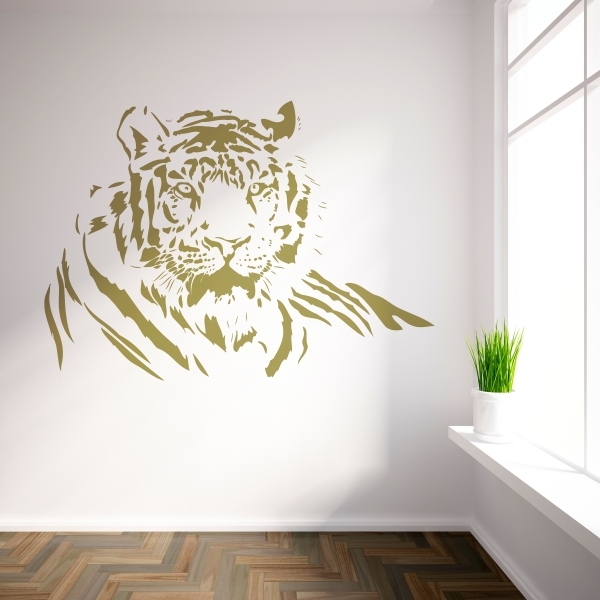 Vinilo decorativo tigre