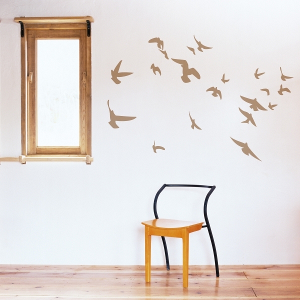 Vinilo decorativo pájaros