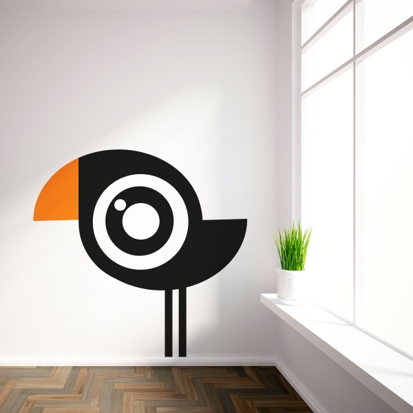 Vinilo decorativo tucan
