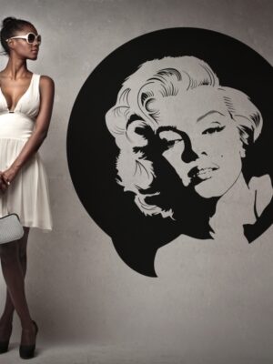 3861.jpg Vinilo decorativo Marilyn Monroe