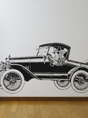 3871.jpg Vinilo decorativo coche antiguo