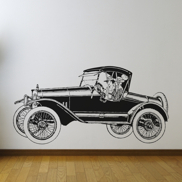 3871.jpg Vinilo decorativo coche antiguo