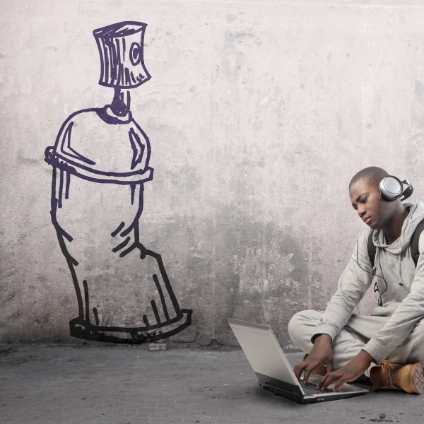 3897.jpg Vinilo decorativo spray graffiti