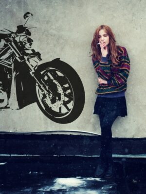 Vinilo decorativo moto
