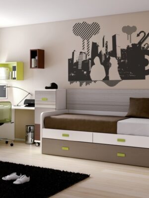 3915.jpg Vinilo decorativo composición urbana