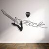 Vinilo decorativo guitarra de rock