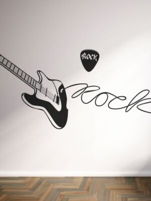 3935.jpg Vinilo decorativo guitarra de rock