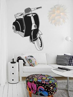 3943.jpg Vinilo decorativo Vespa