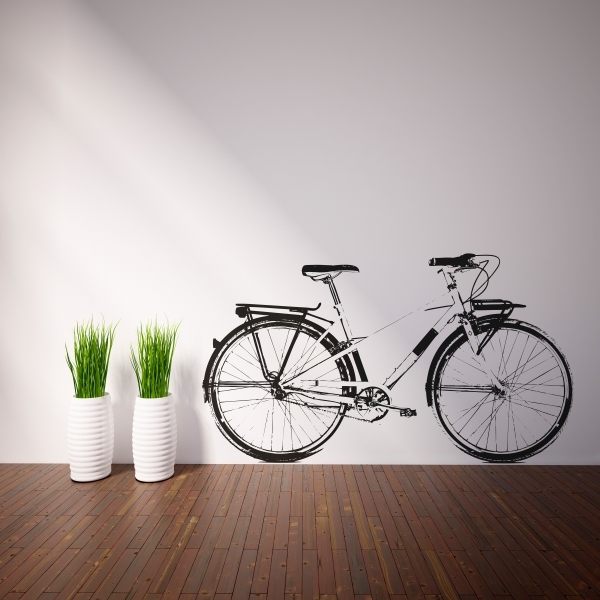 Vinilo decorativo bicicleta vintage
