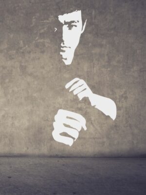 Vinilo decorativo Bruce Lee