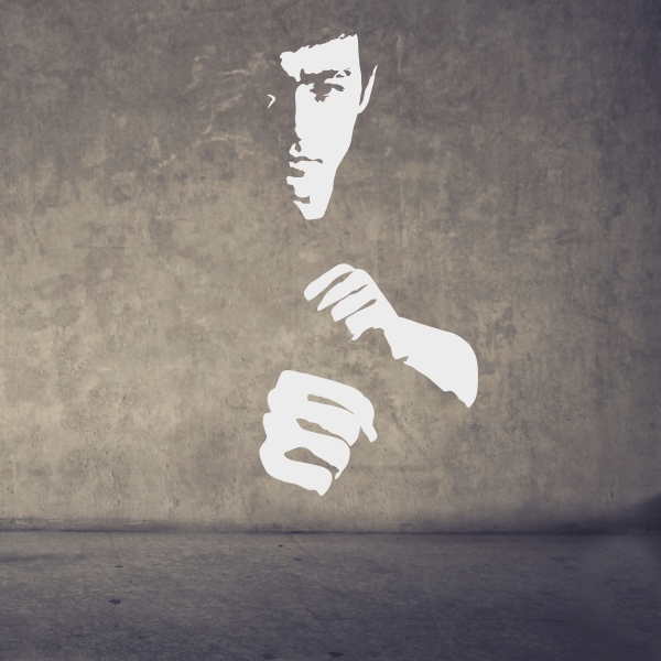 Vinilo decorativo Bruce Lee