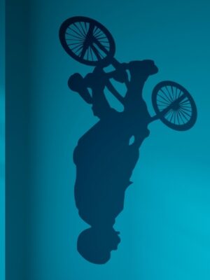 Vinilo decorativo bicicleta bmx