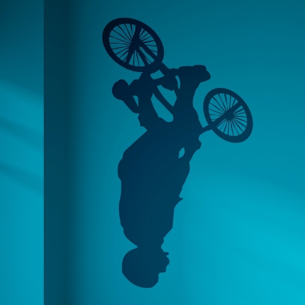 Vinilo decorativo bicicleta bmx