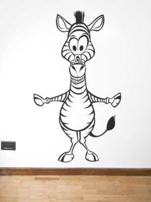 Vinilo infantil cebra