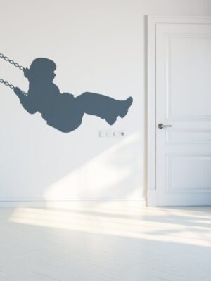 4017.jpg Vinilo infantil columpio