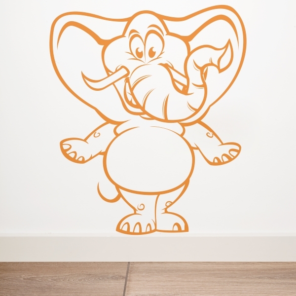 Vinilo infantil elefante