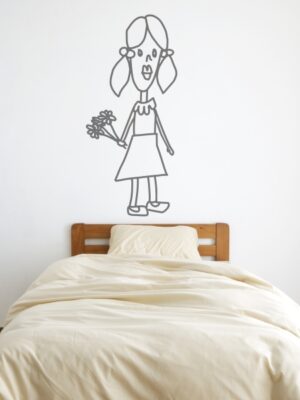 Vinilo infantil niña