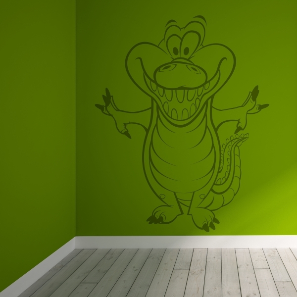 Vinilo infantil cocodrilo