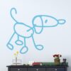 Vinilo infantil perro