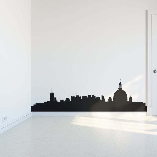 Vinilo decorativo skyline