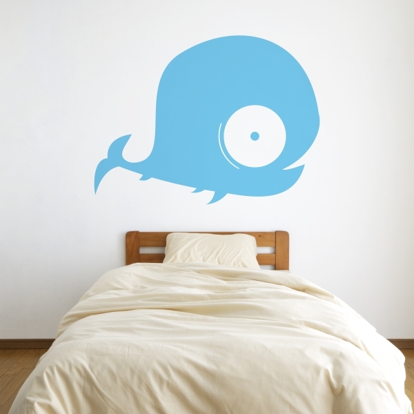4061.jpg Vinilo infantil ballena