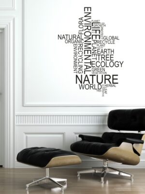 4081.jpg Vinilo decorativo collage palabras