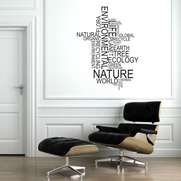 4081.jpg Vinilo decorativo collage palabras