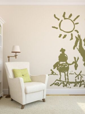 Vinilo decorativo Don Quijote