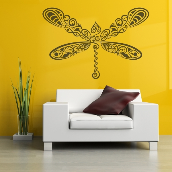 Vinilo decorativo libélula