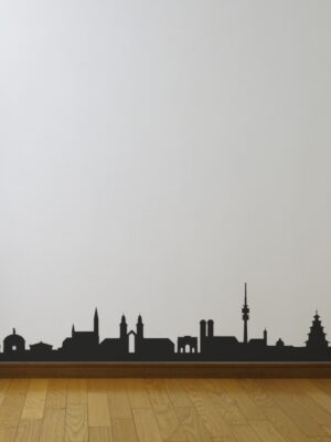 Vinilo decorativo skyline Munich