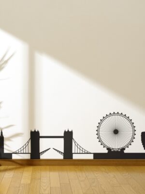 Vinilo decorativo skyline Londres