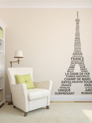 Vinilo decorativo Torre Eiffel