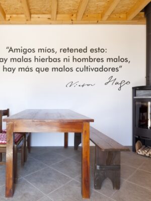 4133.jpg Vinilo decorativo frase de Victor Hugo