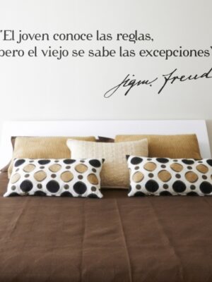 4135.jpg Vinilo decorativo frase de Sigmund Freud