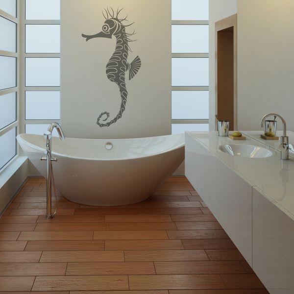 4151.jpg Vinilo decorativo caballito de mar