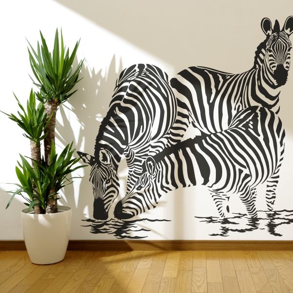 Vinilo decorativo cebras