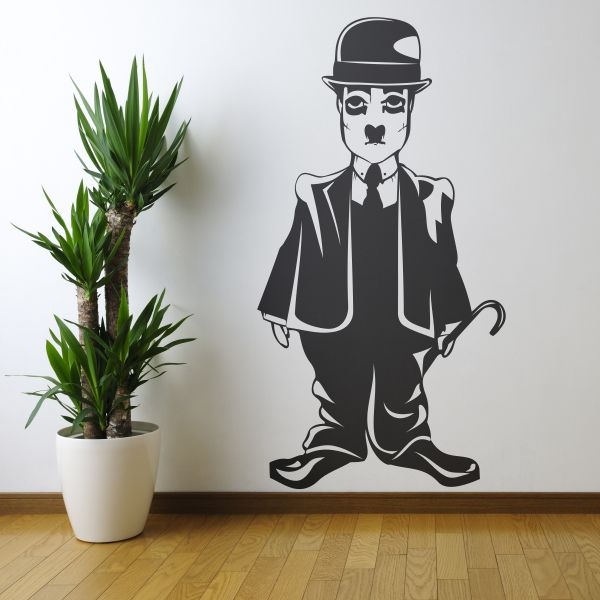 Vinilo decorativo Charles Chaplin