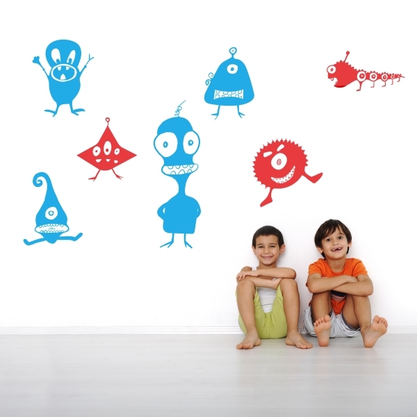 Vinilo infantil kit extraterrestres