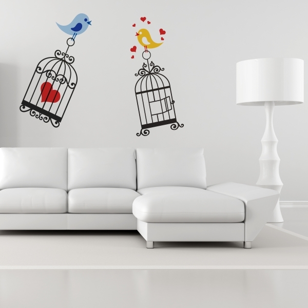 4229.jpg Vinilo decorativo pajareras del amor