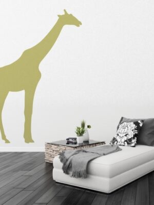 Vinilo decorativo jirafa