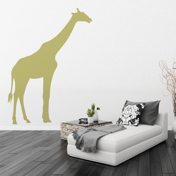 4237.jpg Vinilo decorativo jirafa