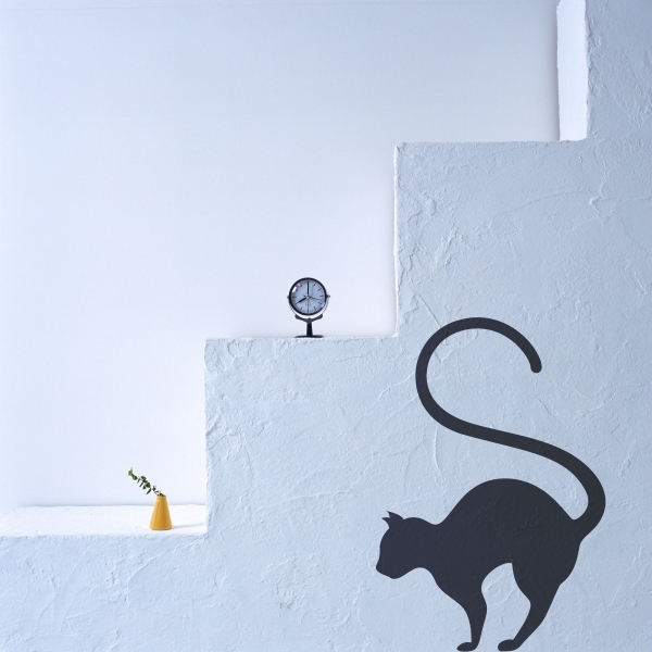 Vinilo decorativo silueta de gato