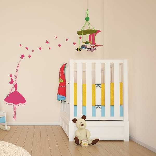 4259.jpg Vinilo infantil princesa y estrellas