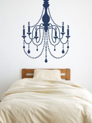 Vinilo decorativo lampara vintage