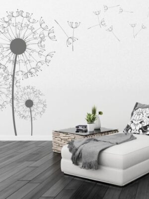 Vinilo decorativo diente de león