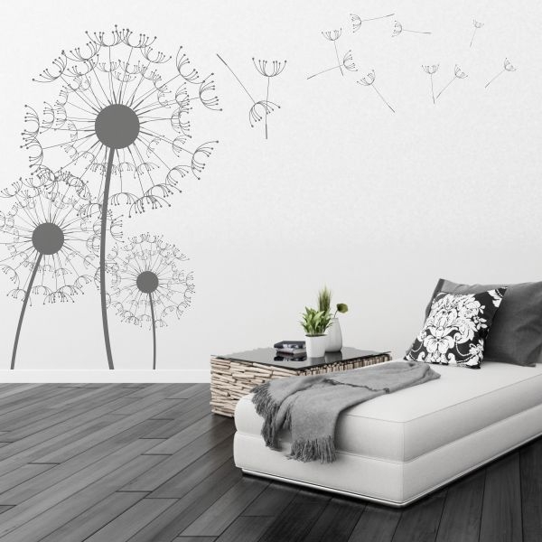 Vinilo decorativo diente de león