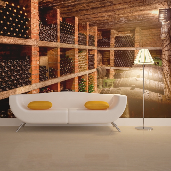 Fotomural bodega de vino